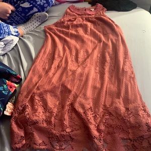 pink dress